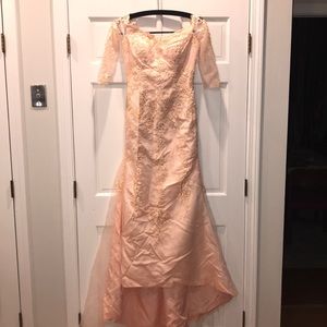 Pale Pink Wedding/ Prom dress